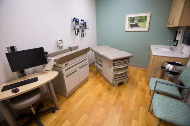 Pediatrics patient room