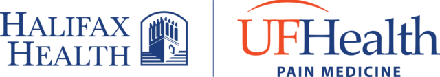 Halifax Health and UF Health logos