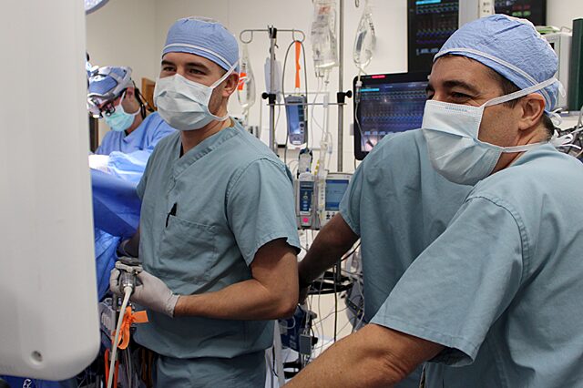 anesthesiologists in the operating room
