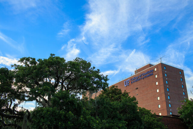 The University of Florida College of Dentistry building.