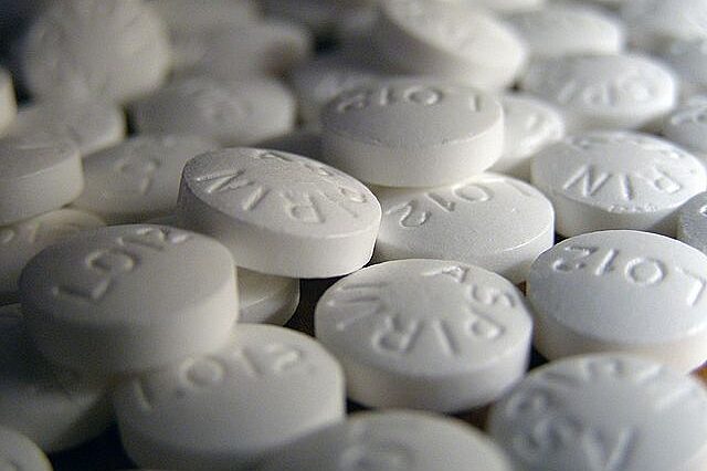 Photo of aspirin pills
