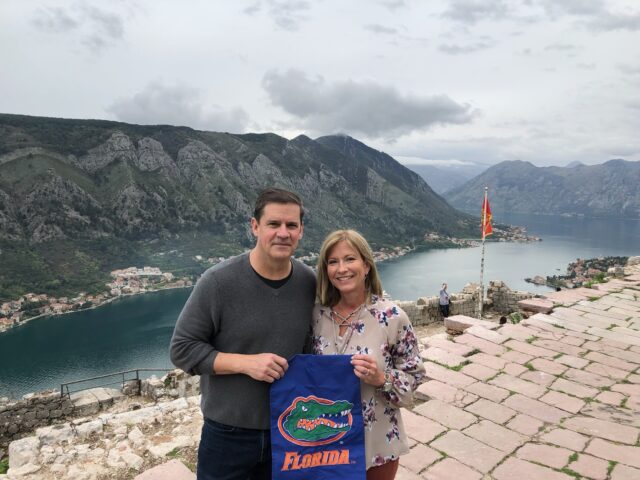 David and Karen are both University of Florida alumni and love traveling together.