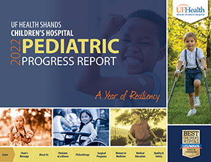 2022 Pediatric Progress Report flyer