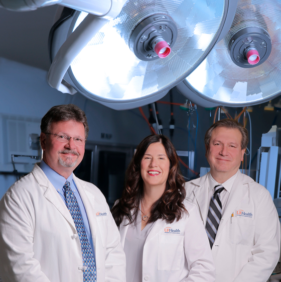 The physicians of UF Health Cardiothoracic Surgery - Leesburg