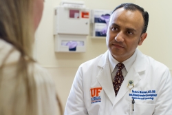 Nash Moawad, M.D., director of the Center of Excellence for Minimally Invasive Gynecology at UF Health