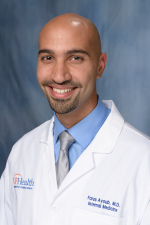 Fares Ayoub, M.D., a second-year internal medicine resident in the UF College of Medicine’s department of medicine