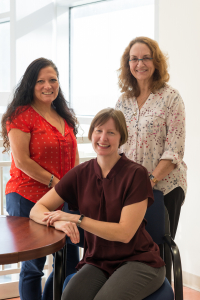 Lori-Ann Ferraro, M.A., Christine Myers, Ph.D., and Claudia Senesac, Ph.D., lead a new program to train early childhood therapists.