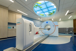 The Biograph Vision PET-CT machine combines the power of PET and CT scans, providing a detailed look at the inner workings of the brain.