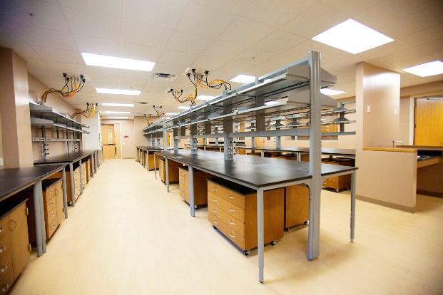 New laboratory space of the Brain Tumor Research Program in the MBI.