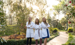 The first all-female intern class in UF Health Urology’s history: Drs. Jordan Smith, Trisha Nguyen and Miranda Eubank. 