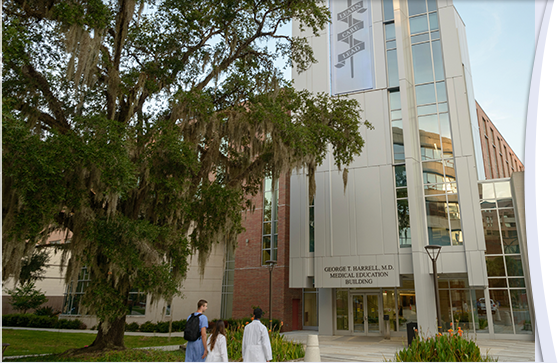 The Harrell Medical Education Building 